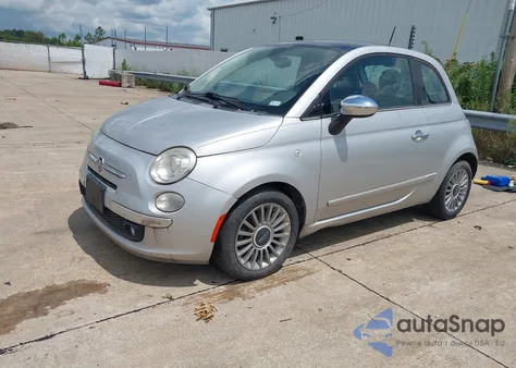 2012 Fiat 500 Lounge from USA, damaged, VIN 3C3CFFCR8CT106314